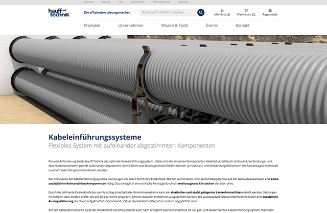 Kabeleinführungssysteme